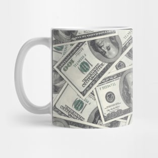 Rich Money Novelty Dollars Mug